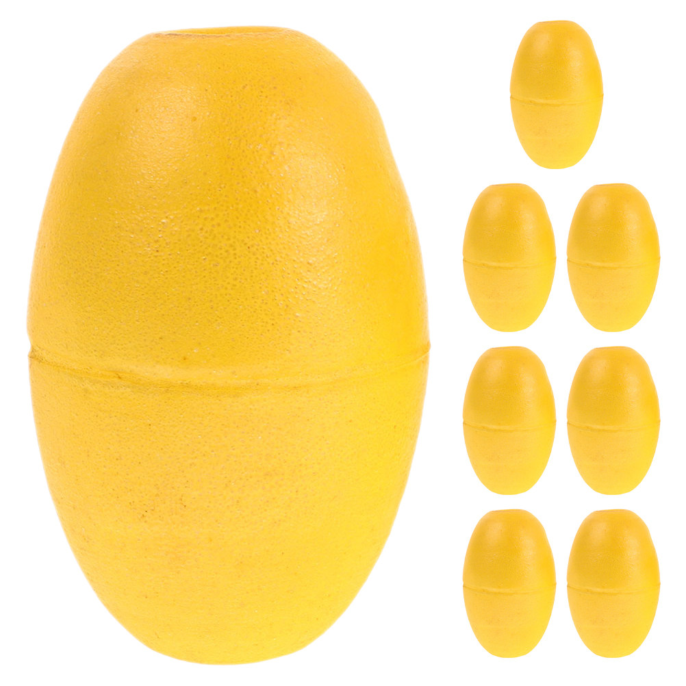 Fishing Kayak Anchor - 8-teiliges Set Marine-Bojen, hochsichtbare ovale Wassermarkierungen