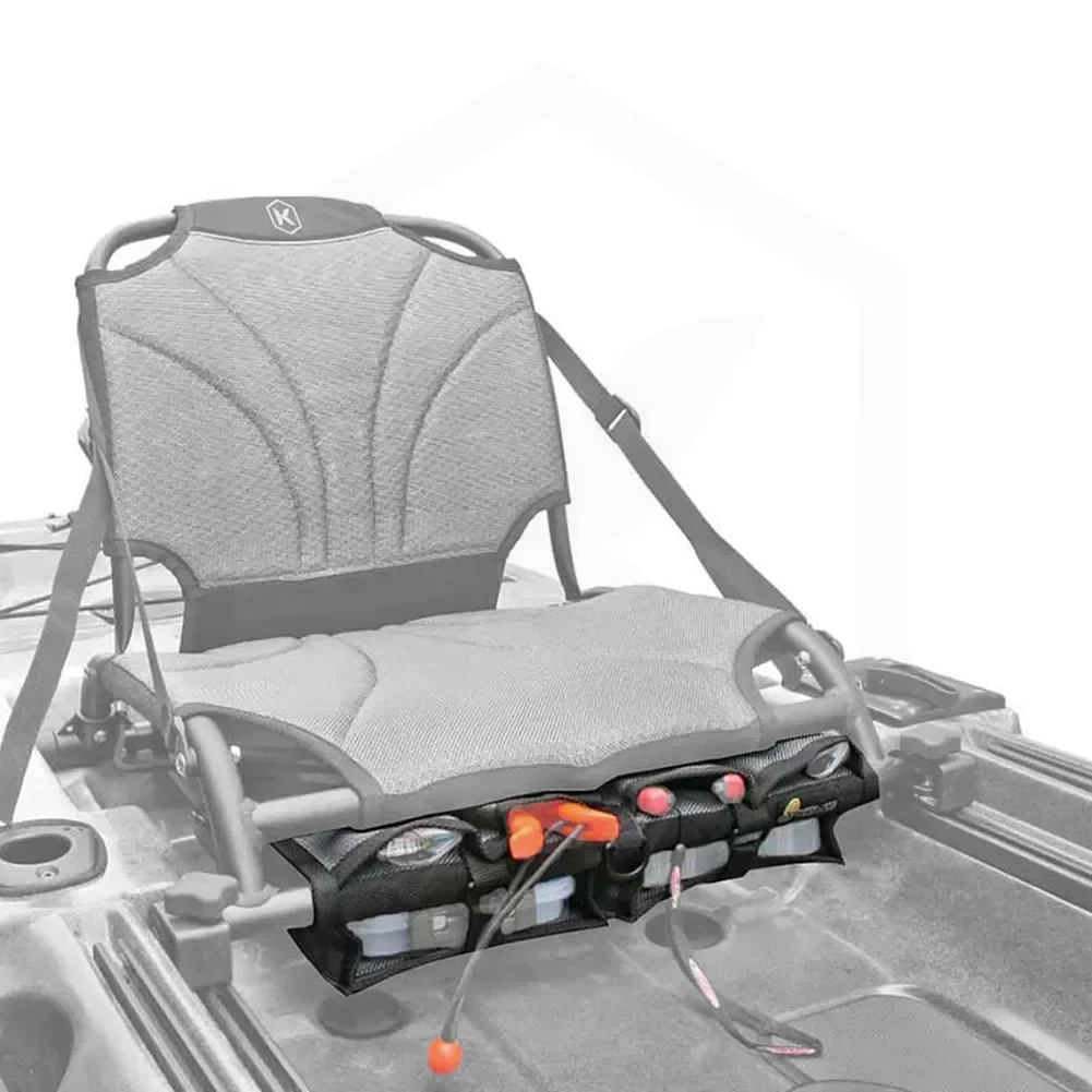 Fishing Kayak Anchor - SPORTFUNSF Kajak-Aufbewahrungstasche, Nylon-Mesh, Kanu-Sitz, Kajak-Zubehör, Aufbewahrungswerkzeug
