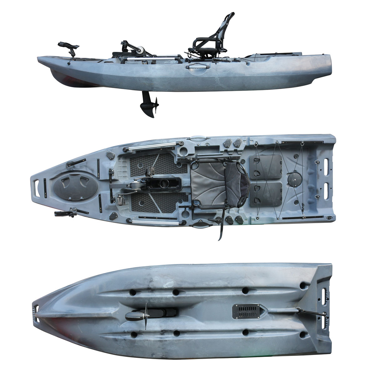 Fishing Kayak Sit On Top - Vicking 2026 1-Personen-Angelkajak mit Pedalantrieb und