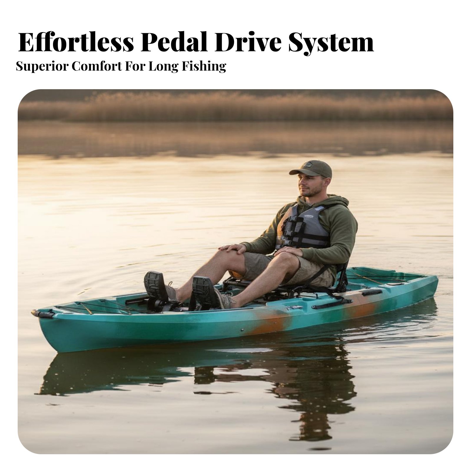 Pedal-Antriebs-Angelboot Faltb – Fishing Kayak Sit On Top Bewertung und Preis