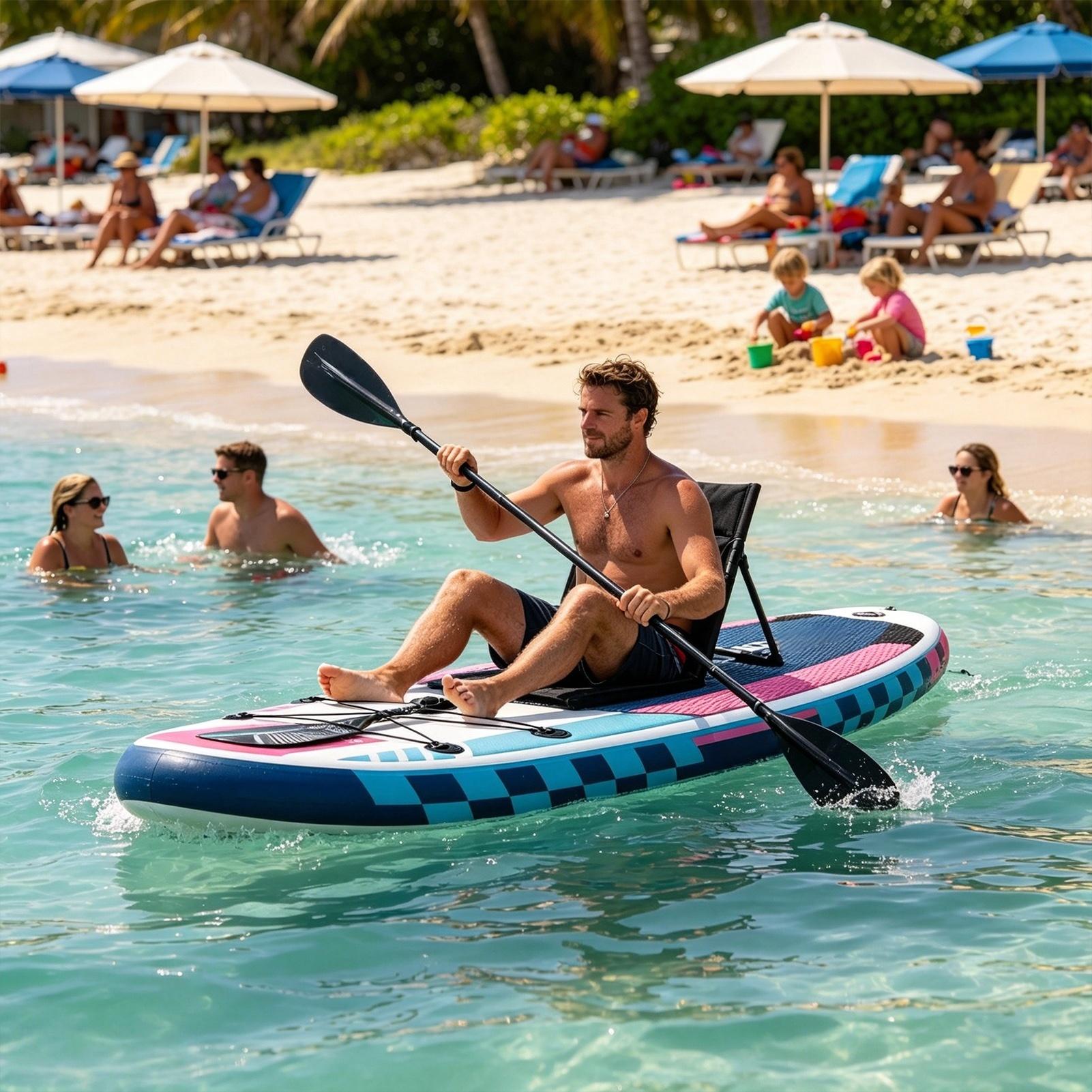 Paddleboard-Sitz, tragbarer Li – Fishing Kayak Paddle Bewertung und Preis